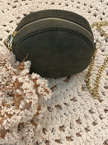 Borsa Tamburello - VERDE MILITARE