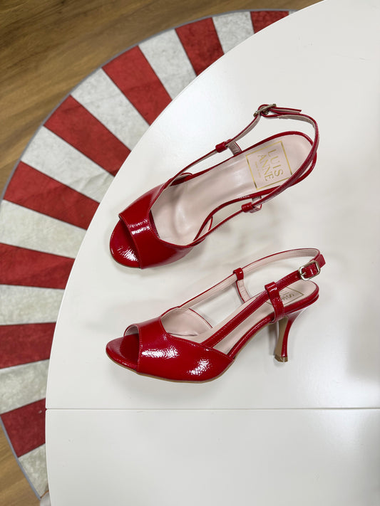 Sandalo spuntato- ROSSO