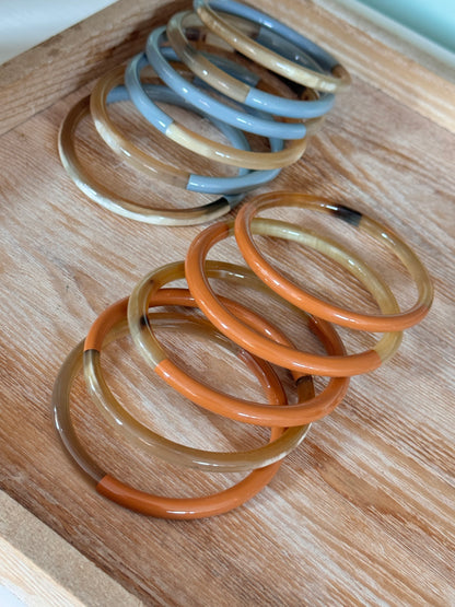 BRACELET HORN-1 Duo Brownie - BEIGE
