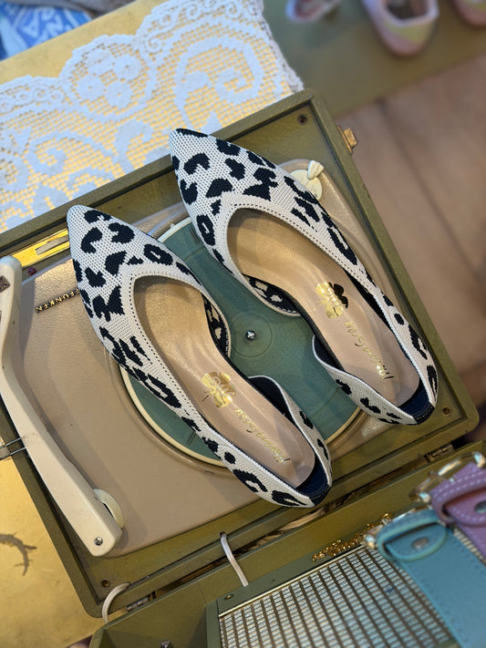 Ballerina leopardata - BEIGE