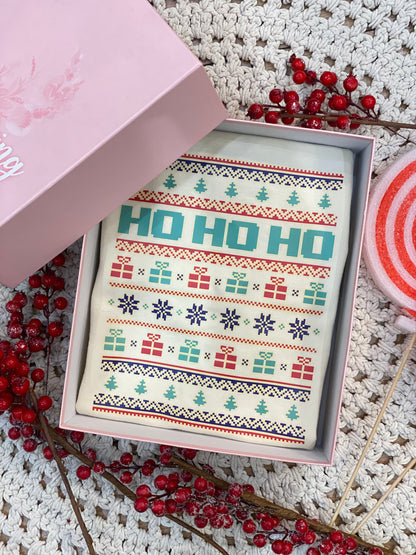 Felpa NOEL HOHOHO unisex - BURRO