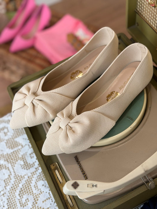 Ballerina fiocco - BEIGE