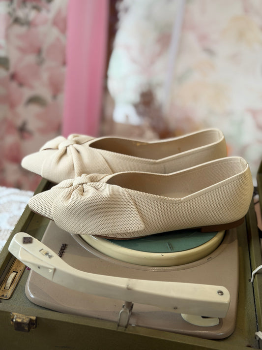 Ballerina fiocco - BEIGE