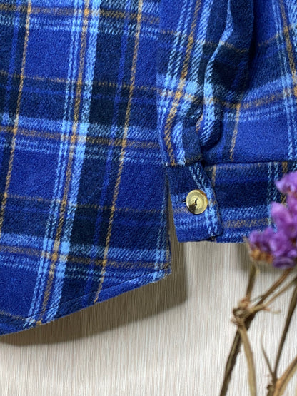 Camicia Flanella - BLUE