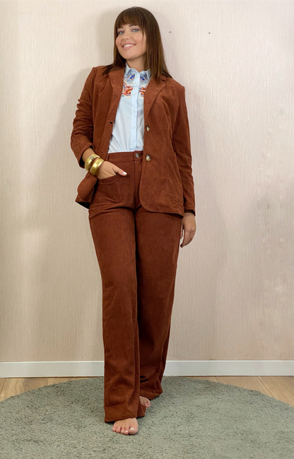 Trousers 43C/11030 - BROWN