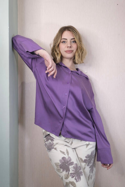 Camicia GO2097 - VIOLA