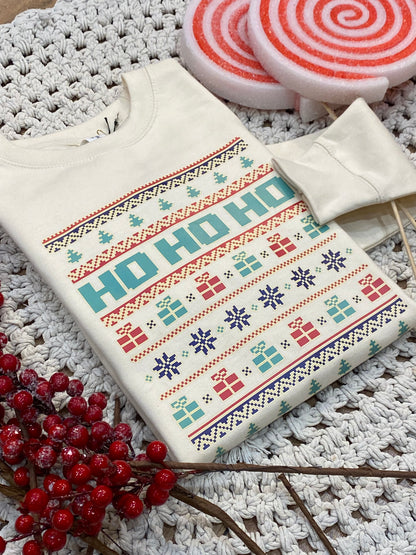 Felpa NOEL HOHOHO unisex - BURRO