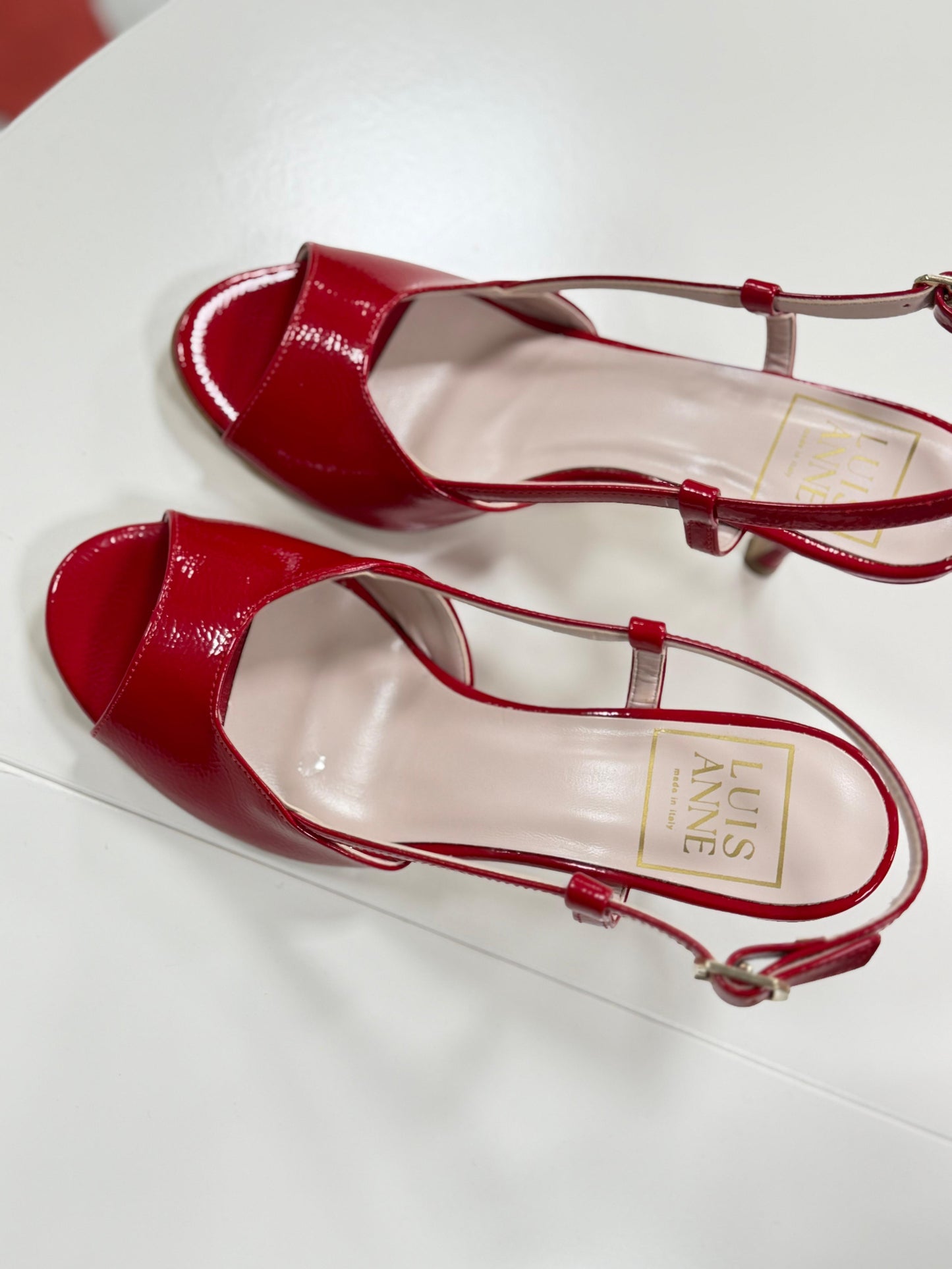 Sandalo spuntato- ROSSO