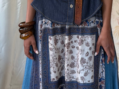 Gonna/Abito gitana - AZZURRO