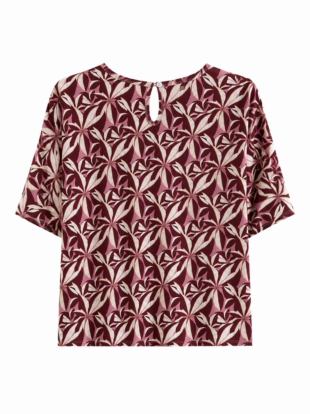Blusa fantasia - BORDEAUX