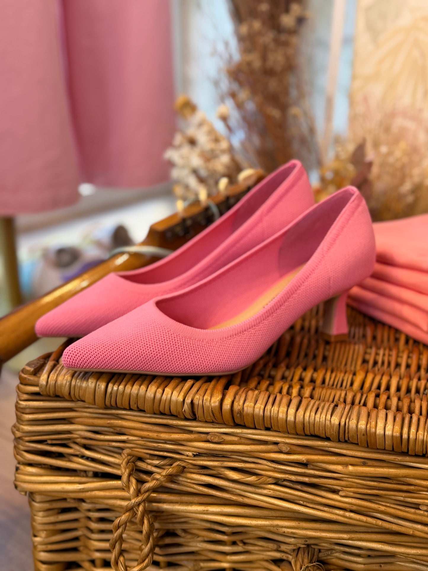 Decolletè Tessuto - FUCSIA