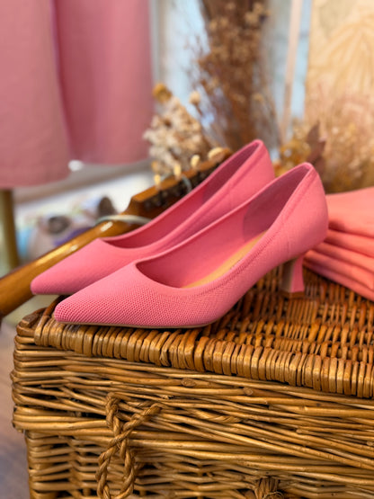 Decolletè Tessuto - FUCSIA