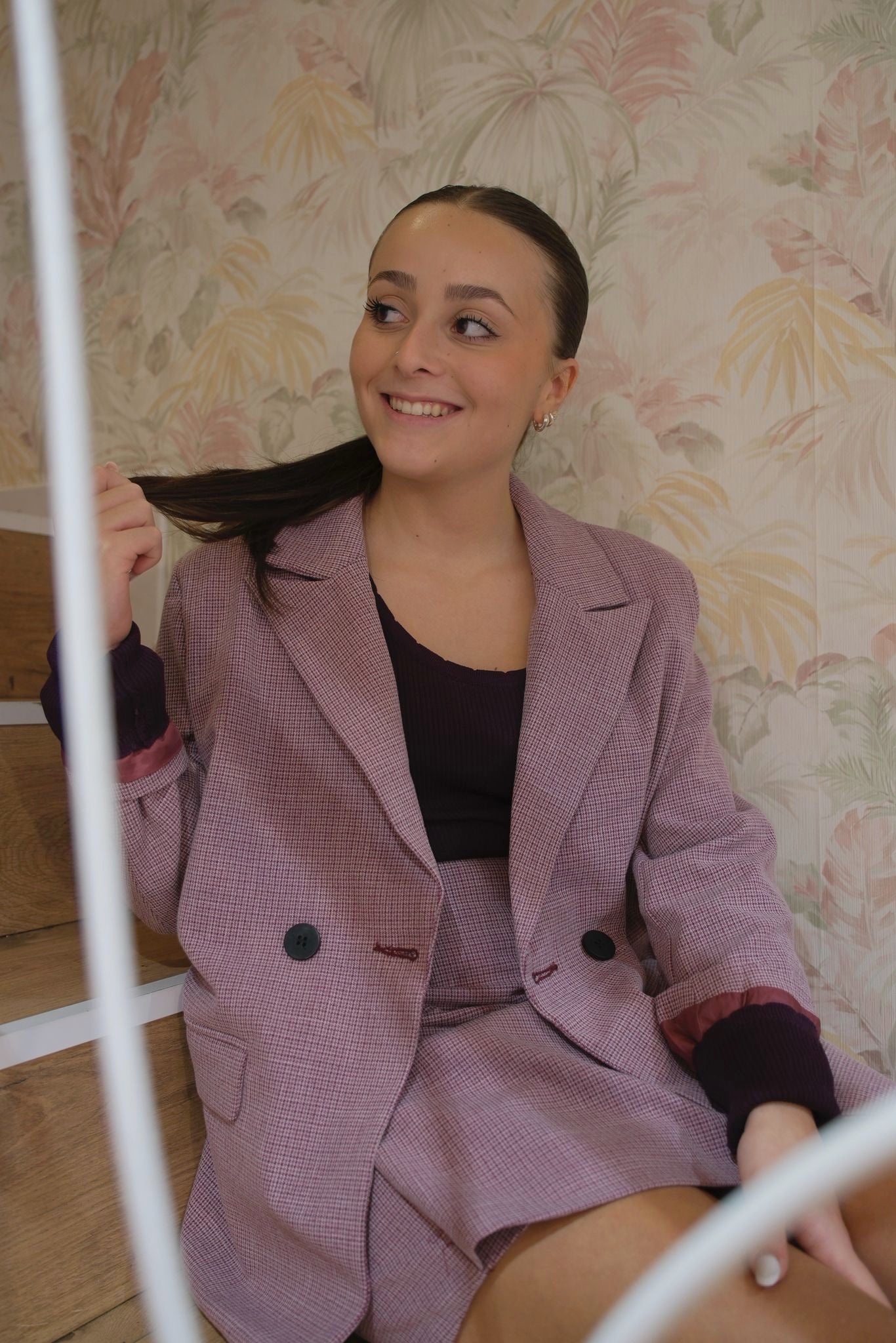 Gonna a quadri - VIOLET