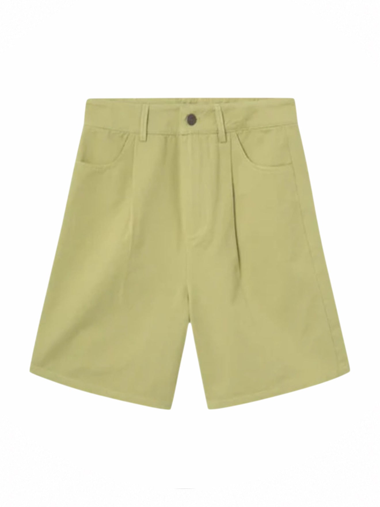 Shorts in cotone - PISTACCHIO