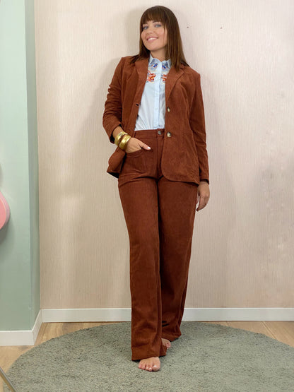 Trousers 43C/11030 - BROWN