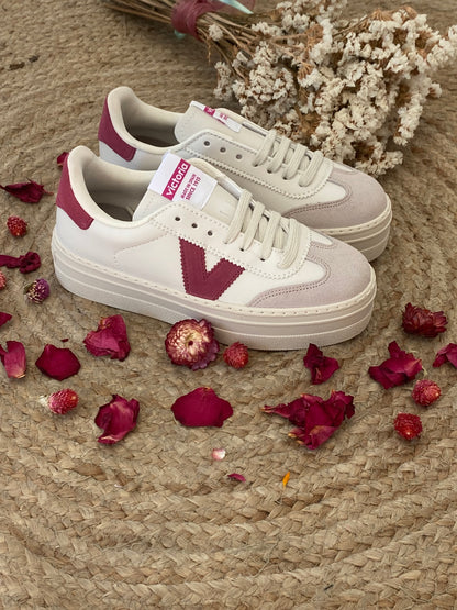 Shoes 092169 Frambuesa - CREAM