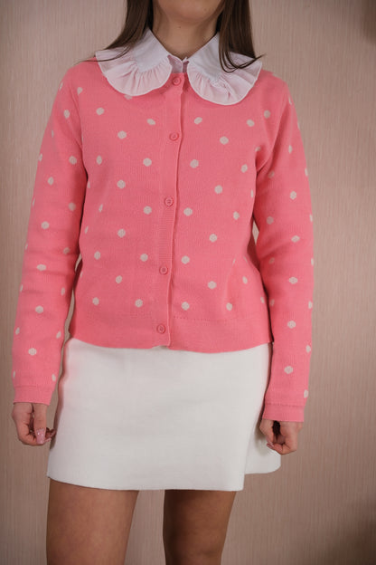 Cardigan 51C/10235 pois - ROSA