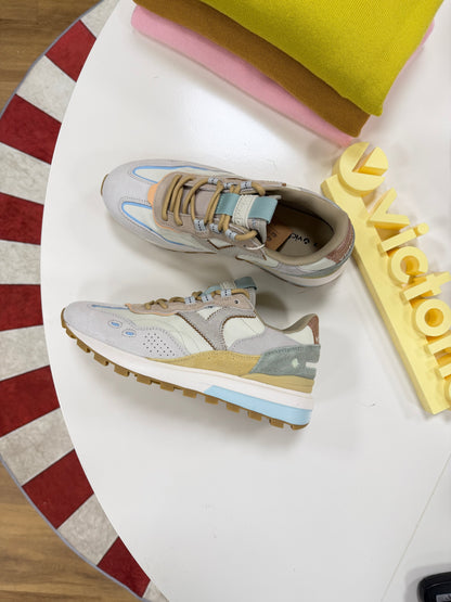 Sneakers Victoria camoscio - BEIGE
