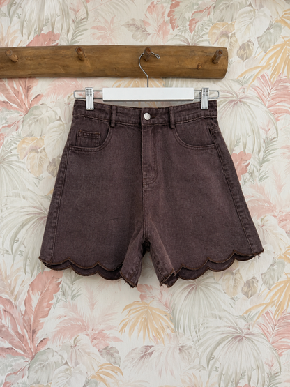 zp1045 Short nuvola - MARRONE