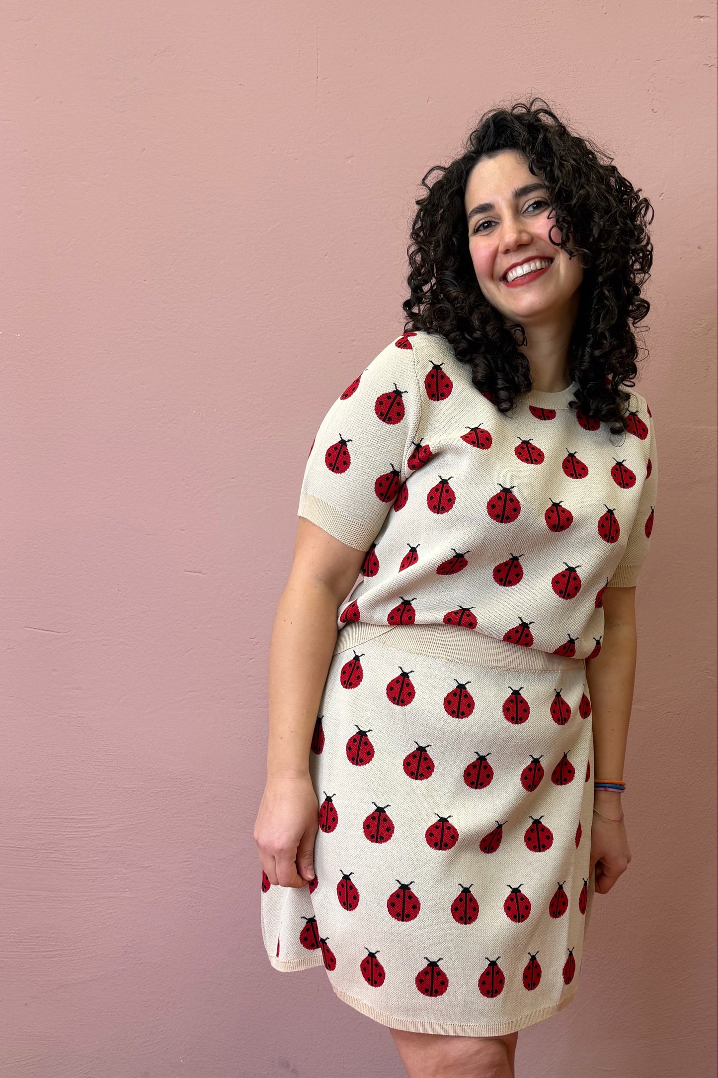 Maglia fantasia coccinelle - BURRO