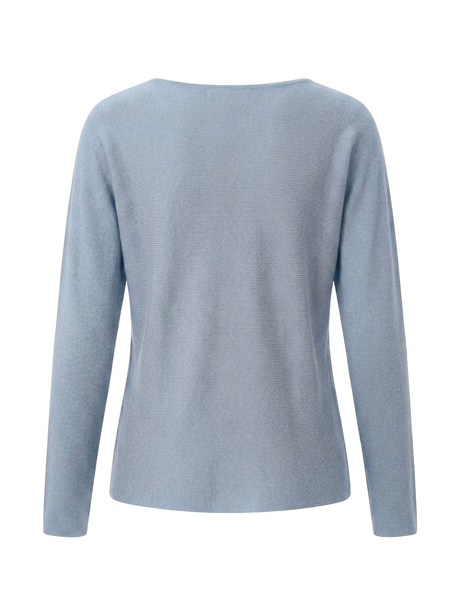 Blusa tinta unita - GHIACCIO