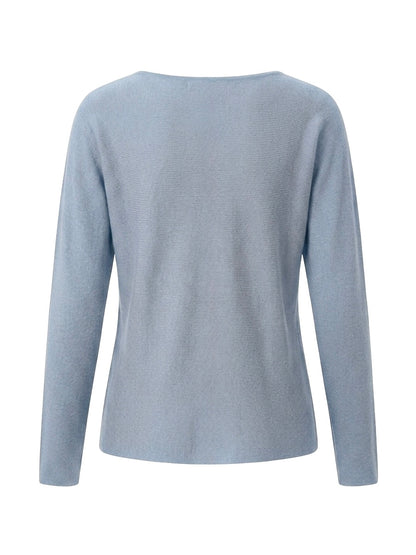 Blusa tinta unita - GHIACCIO