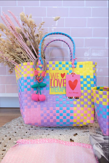 Borsa rainbow L - MULTIOCOLOR