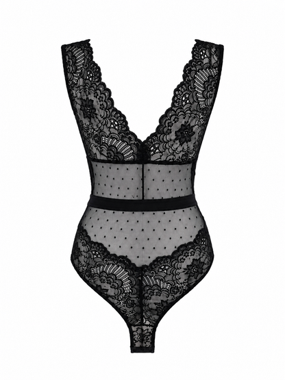 Body pizzo - NERO