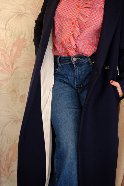 Jeans a palazzo wide leg - DENIM SCURO