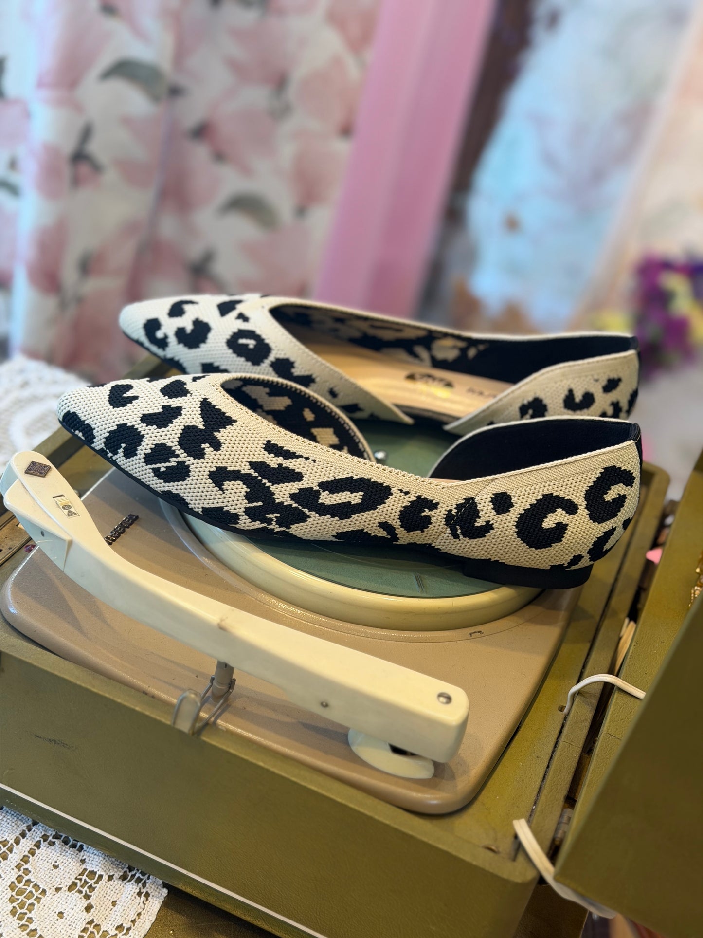 Ballerina leopardata - BEIGE