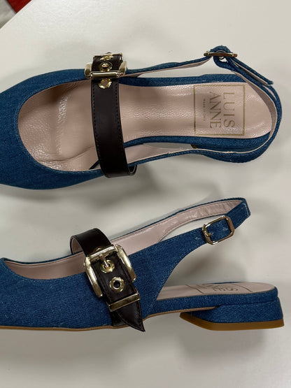Décolleté Ballerina - BLU DENIM