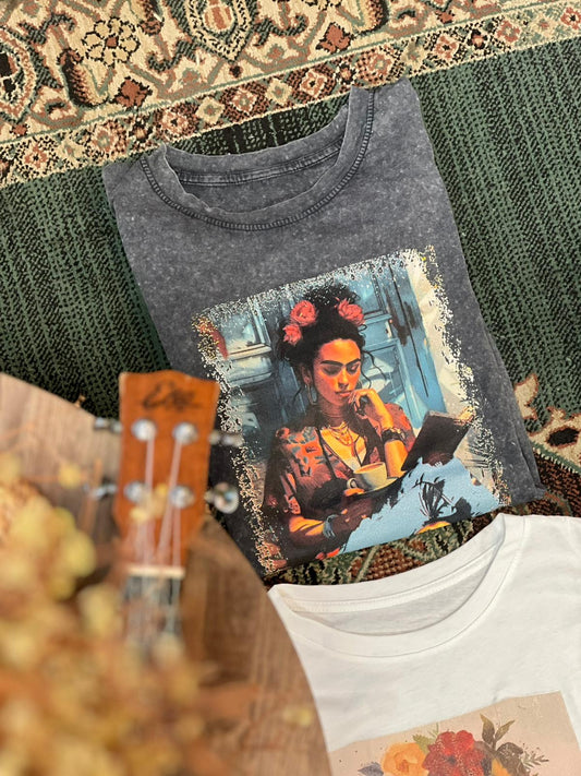 T-shirt Frida - NERO