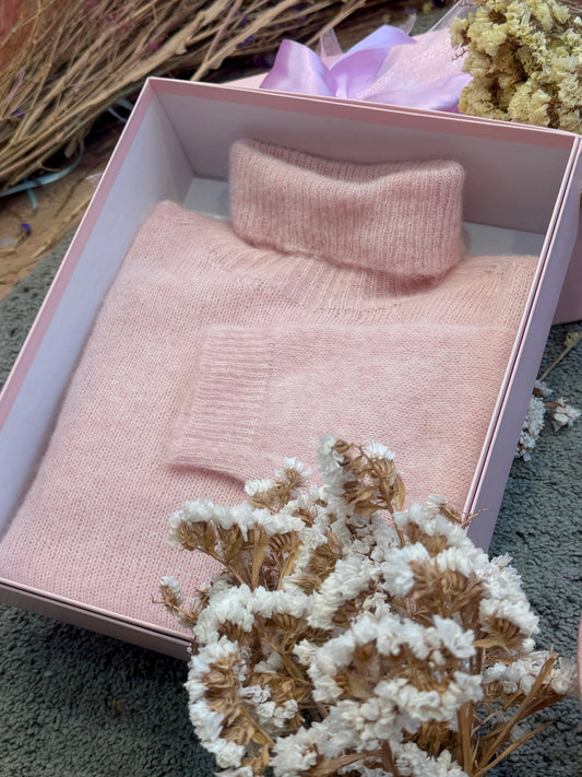 Maglia Baby Alpaca - ROSA