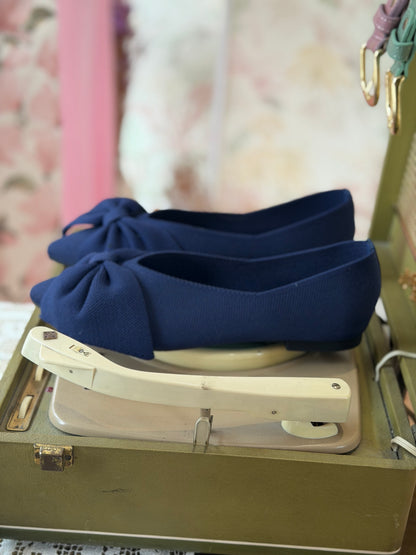 Ballerina fiocco - BLU NAVY
