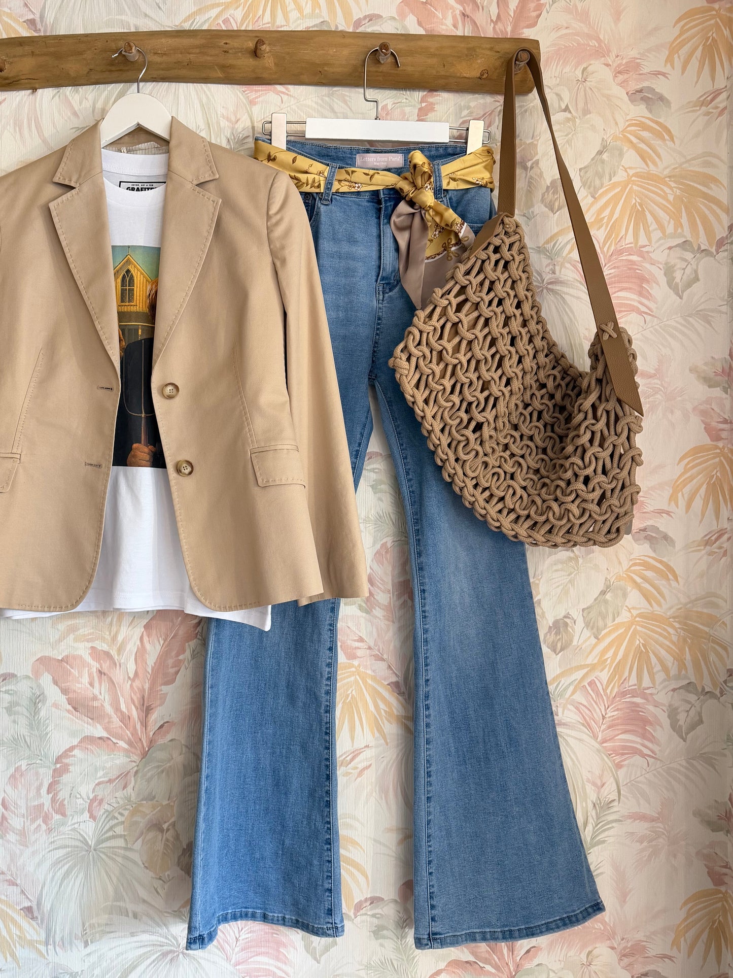 Borsa intreccio - BEIGE