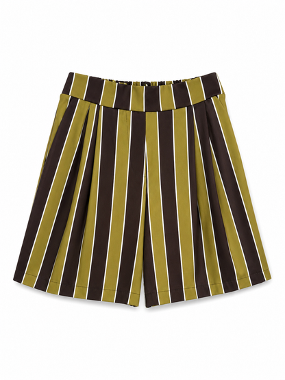 Shorts righe - VERDE ACIDO