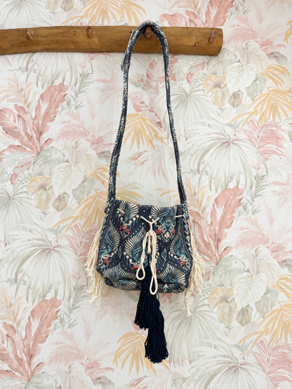 Borsa a secchiello - BLU