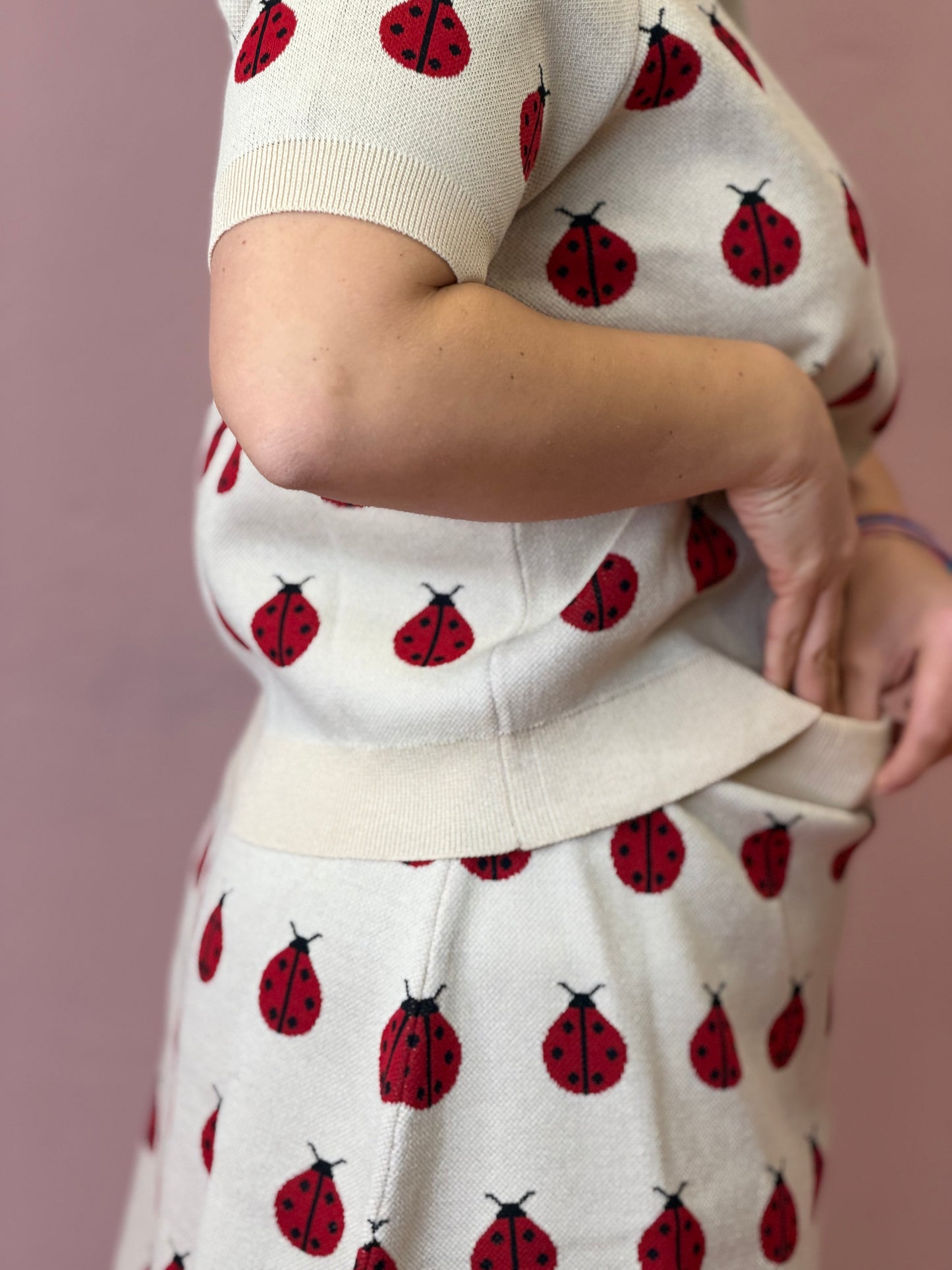 Maglia fantasia coccinelle - BURRO
