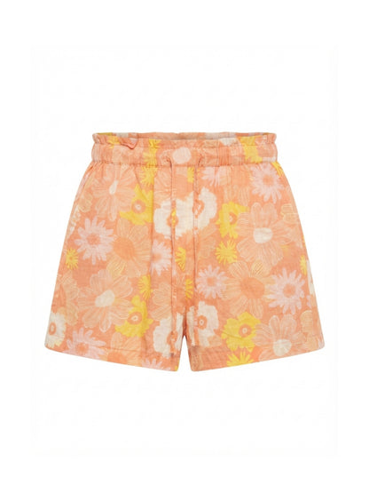 Shorts floreale - SALMONE