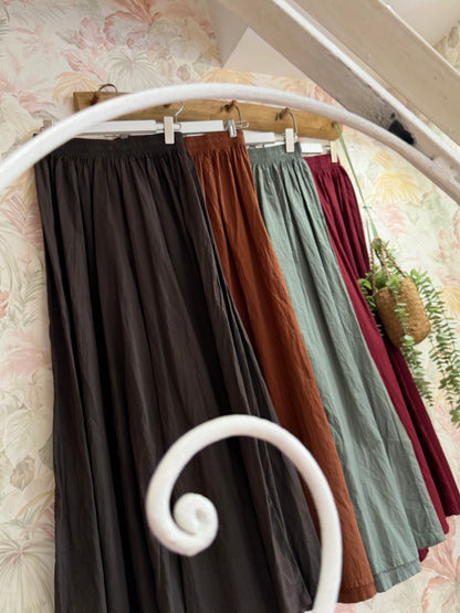 Pantalone gamba larga - RUGGINE