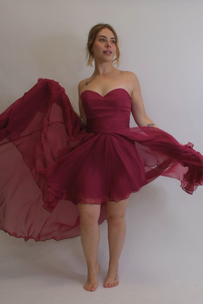 Abito ILARY cerimonia - RUBINO