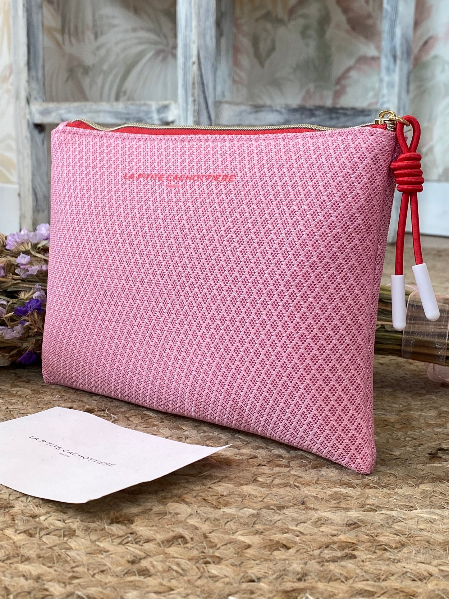 BASIC PLATE POUCH - PINK