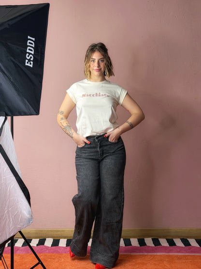 T-shirt stampa Macchiato - MOCHA