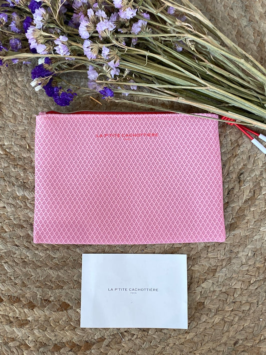 BASIC PLATE POUCH - PINK