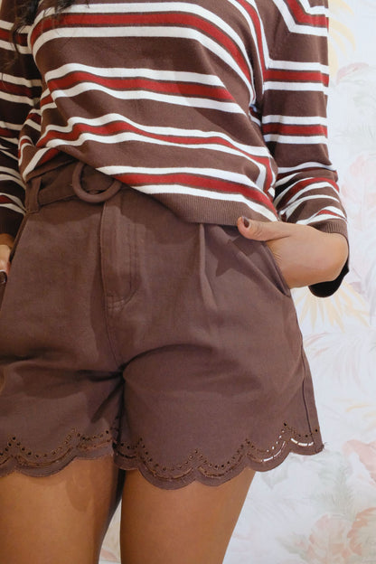Pantaloncini nuvola - MARRONE