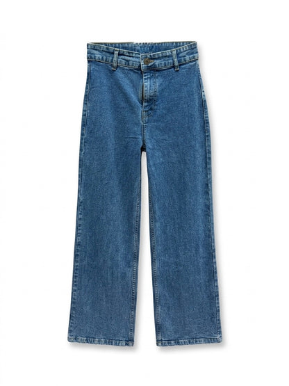 Jeans con cuori verdi - DENIM
