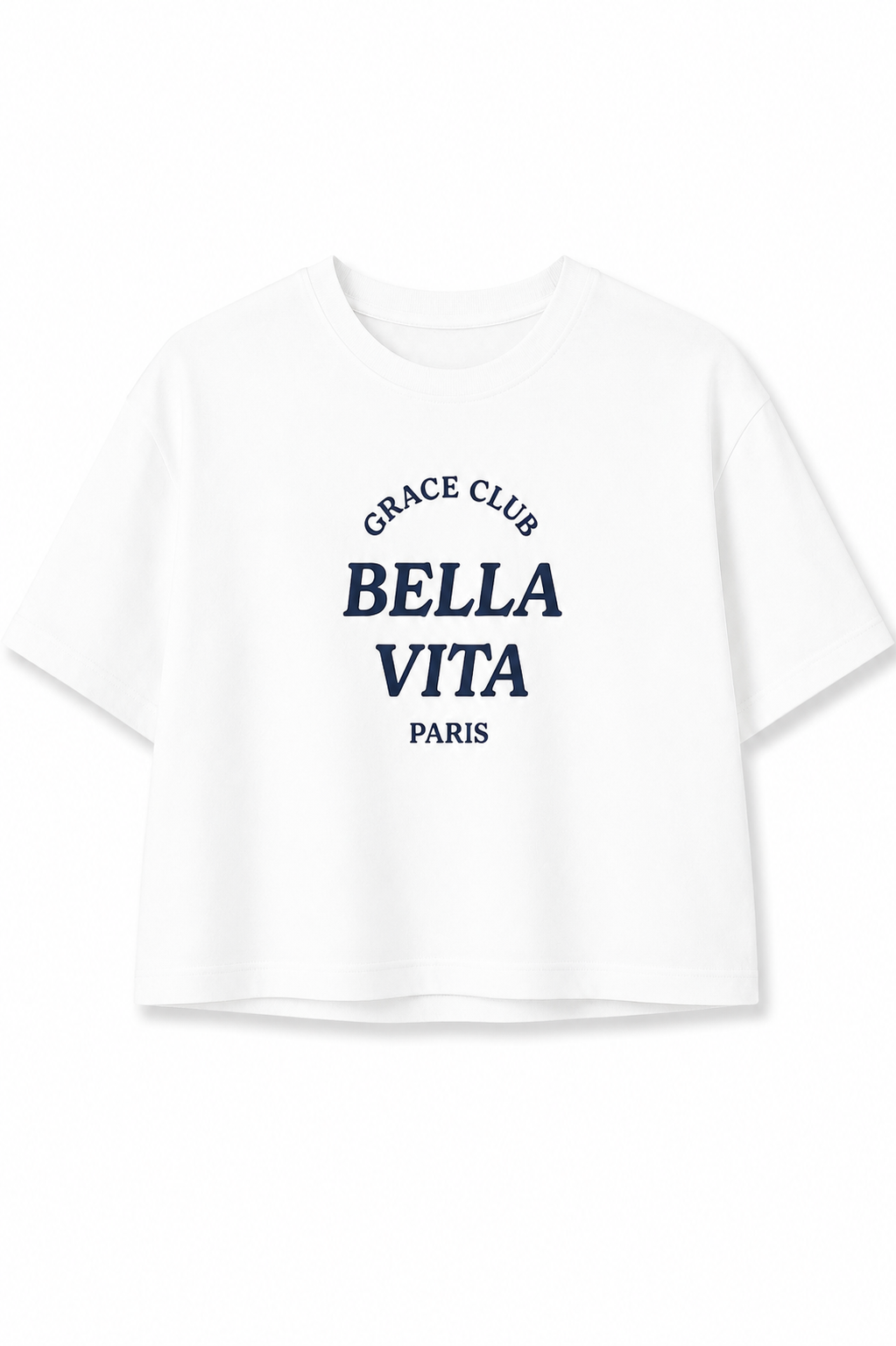 T-shirt bella vita - BIANCO