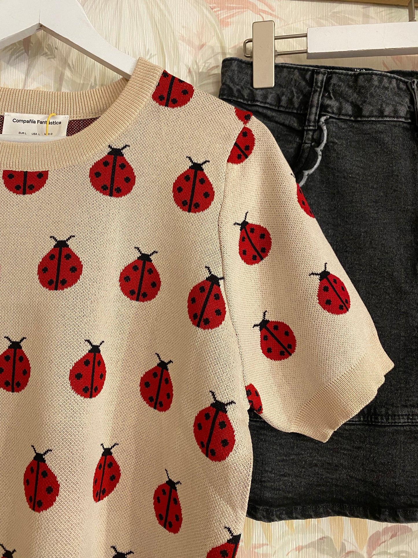 Maglia fantasia coccinelle - BURRO
