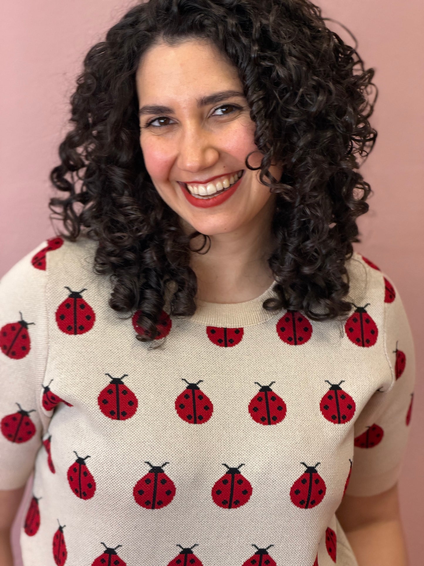 Maglia fantasia coccinelle - BURRO