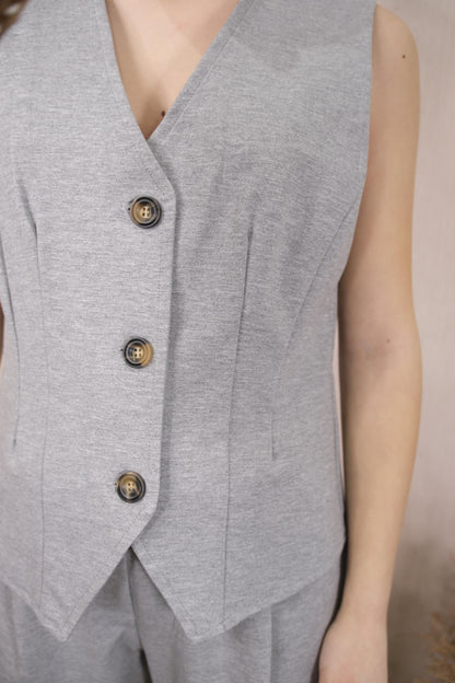 Gilet 009 basic - GRIGIO